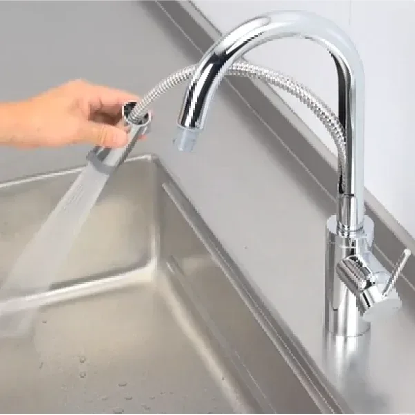 Vòi rửa bát nóng lạnh Kurashi IT-143VRB-D - ảnh 2